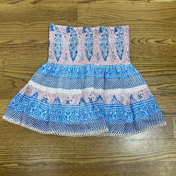 Bell by Alicia Bell Pink and Blue Mini Skirt Set - Picture 8 of 13